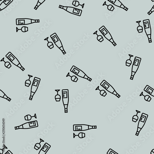 фотографія zinfandel red wine vector line seamless pattern zinfandel red wine sign illustra
