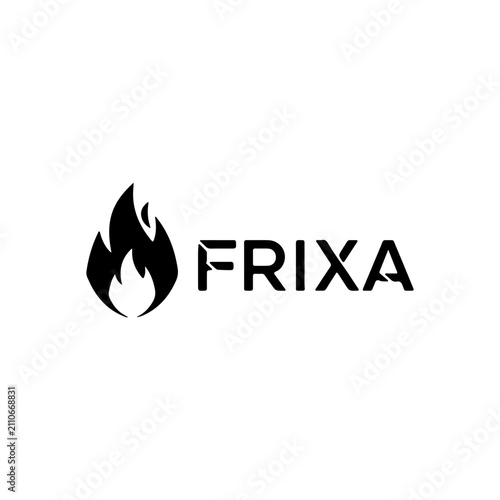 Modern Minimal Flame Logo for Brand Identity
