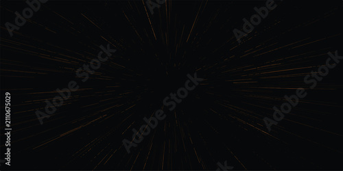 Abstract Blue Fractal Starburst Background with Glowing Energy Explosion and Cosmic Light Texture Design