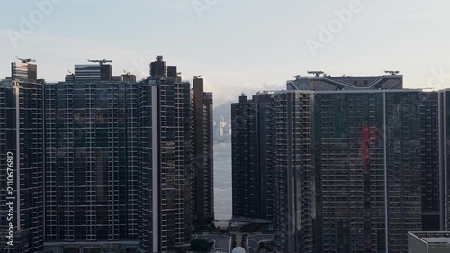 Hong Kong July 12 2026 KAI TAK Modern residential towers.