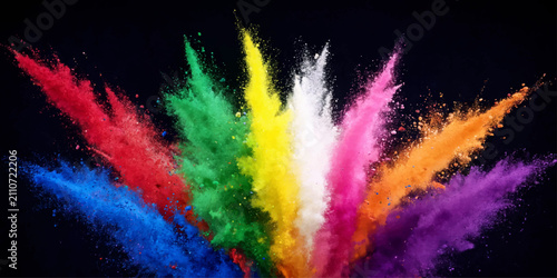 Obraz na płótnie Vibrant Abstract Fire and Smoke Background with Colorful Flame Textures, Energy