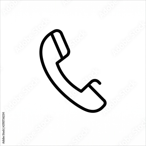 vector illustration of a telephone