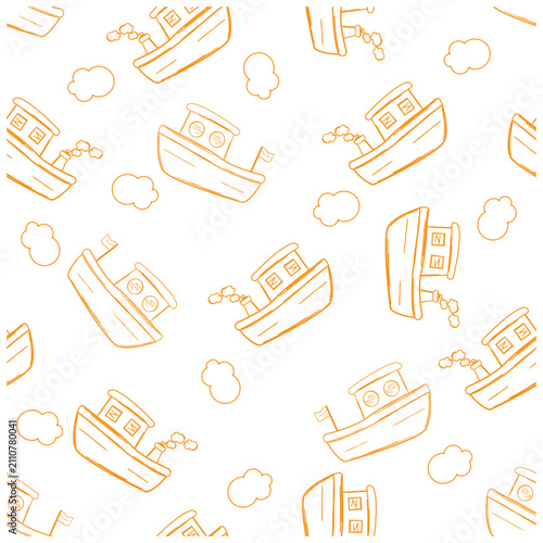 cute seamless pattern design