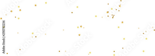Golden Stars Scattered