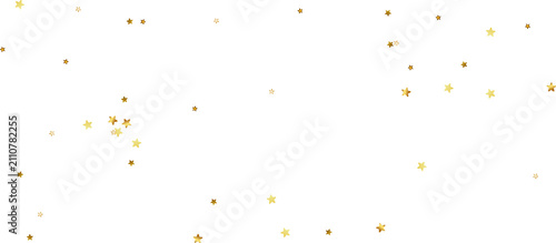 Golden Stars Scattered