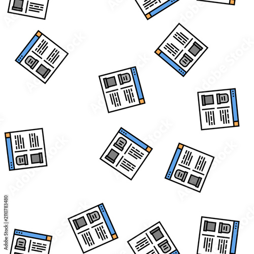Bild auf Leinwand tombstone internet store vector seamless pattern tombstone internet store sign i