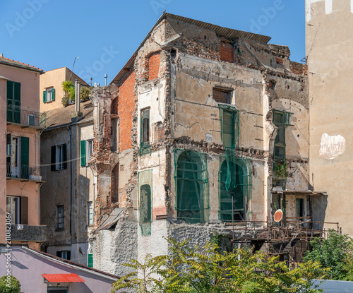 Canvas Print Savona in Italy