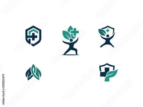 medical logo icon sheet logo brand
