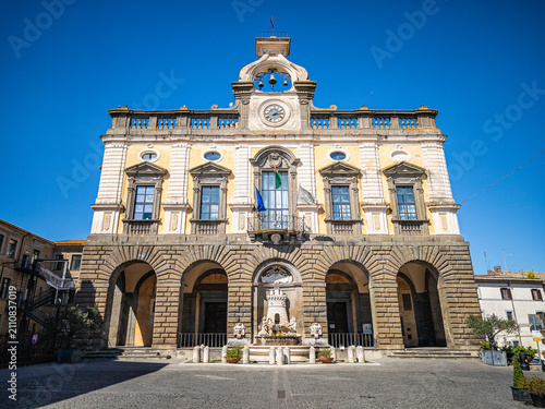 Scenic view in Nepi, Province of Viterbo, Lazio, Italy.