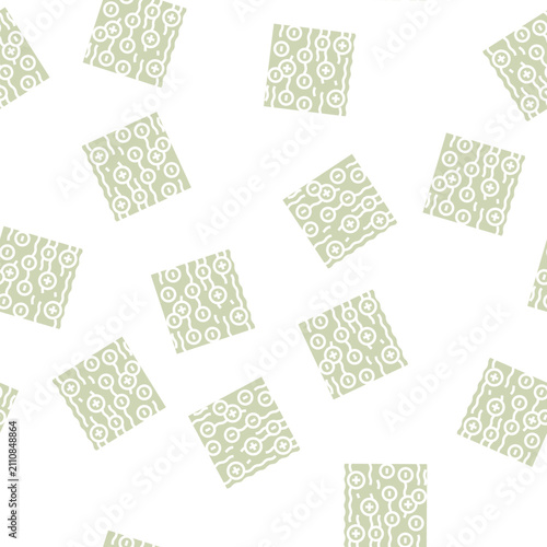 Foto coagulation and flocculation water filter vector glyph seamless pattern coagulat