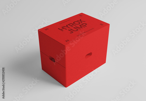 Hyrox Plyo Box Mockup