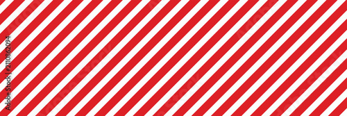 Fotografie Vertical red and white stripes background