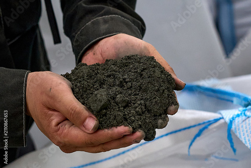 Hand Holding Soil - Agriculture, Gardening, Landscape Design
