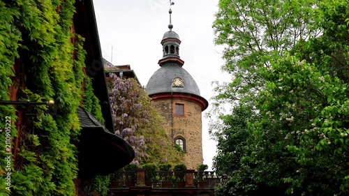 castle laubach hesse germany 4k video