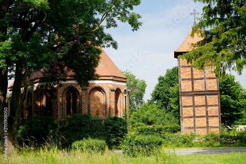 Dorf-Kirche in der Prignitz, Land Brandenburg