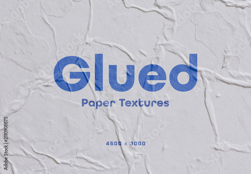 Glued Poster Textures