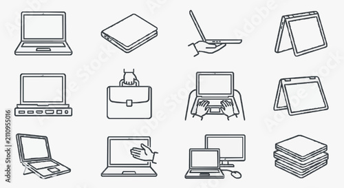 Portable Tech Gadgets Collection.