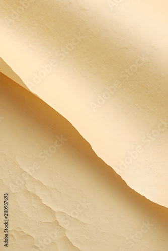 Abstract Sand Dune Swirls With Smooth Light Texture