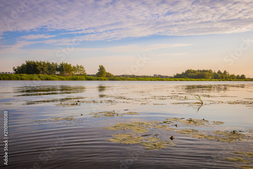 Novaya Pregolya river in Konigsberg