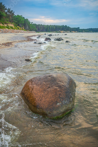 A warm summer Baltic evening