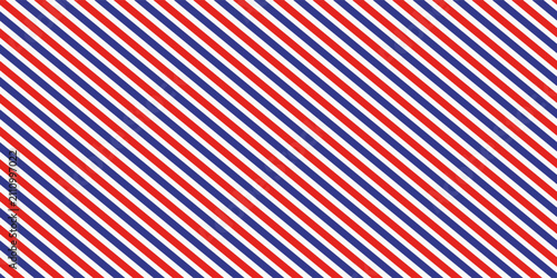 Airmail Envelope frame images with strips. International vintage letter border. Retro air mail postcard with blue and red stripes.  Empty classic postal frame. Vector illustration