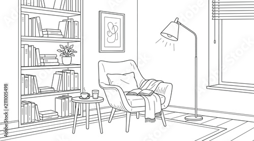 interior of a room sofa