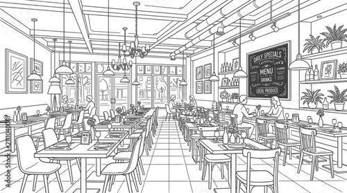 cafe in the city