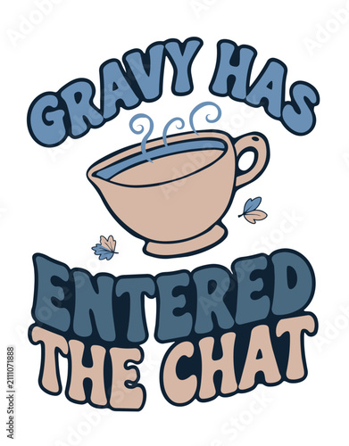 Playful Coffee Cup Greeting For A Cozy Morning Break