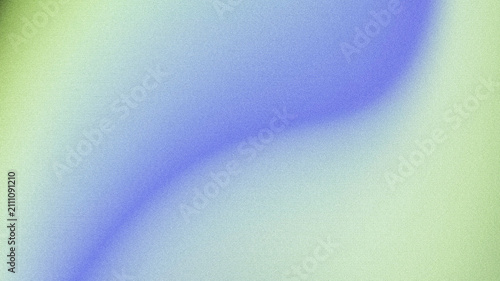 Obraz na płótnie Soft abstract gradient background blending pastel lime green and violet blue, featuring subtle grainy noise texture