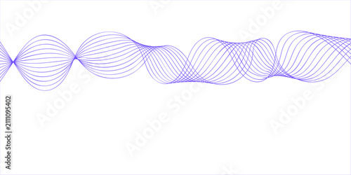 abstract background with blue waves
