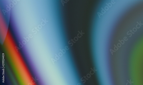 Fotografie Abstract digital glitch background with chromatic aberration and scan lines effect