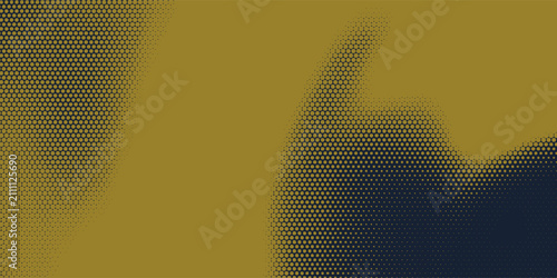 Quadro su tela Monochrome printing raster. Abstract vector halftone background