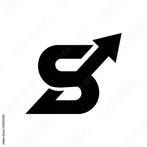 Sleek and contemporary shield emblem featuring a stylized letter S, representing security, strength, and integrity, perfect for modern branding and identity design projects