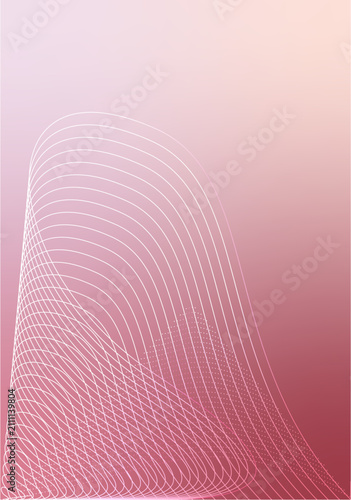 Wavy lines creating abstract flowing motion design