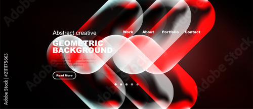 Foto Abstract geometric background