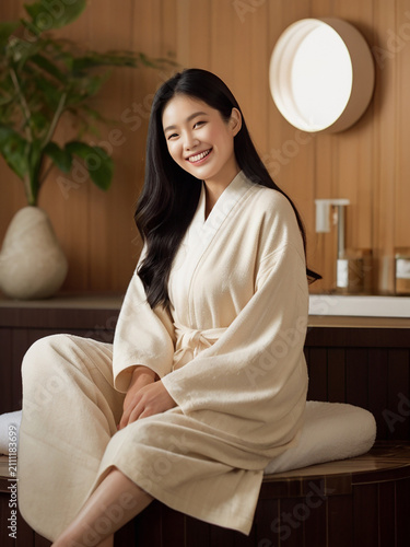 spa relaxing woman 1