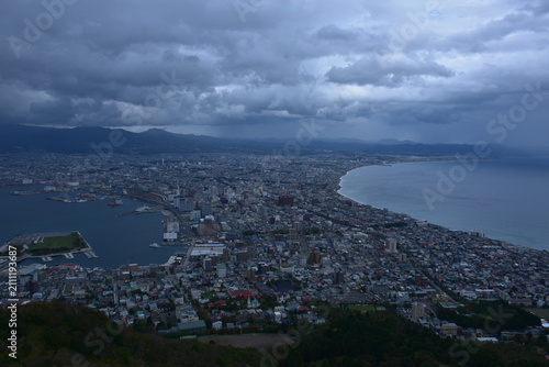 Fototapeta 北海道 函館市の函館山ロープウェイ（昼）