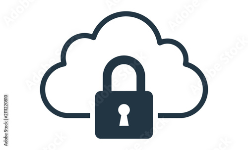 Secure Cloud Storage Icon