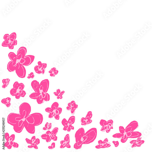 pink floral backgrounds 