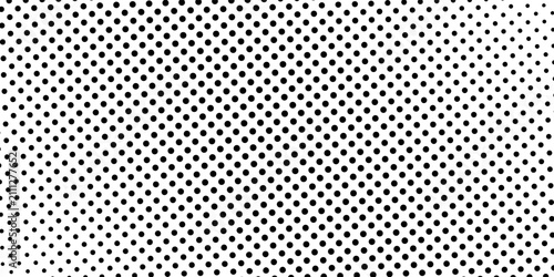 Fotografía grunge Halftone white and black dots pattern and black gradient grunge texture background