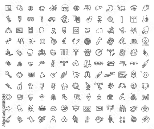 Vector medical icons