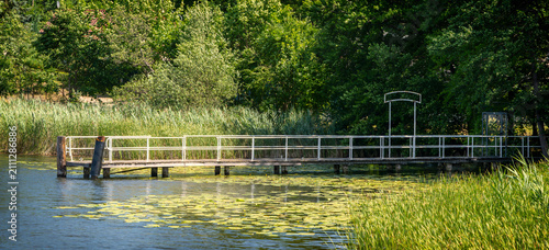 Naturlandschaft rund um die Rheinsberger Seenplatte, Rheinsberg, Brandenburg, Deutschland