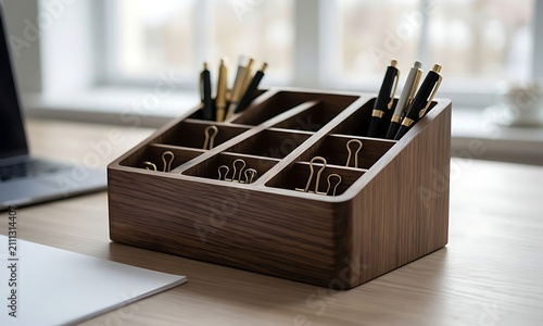 candles in a wooden box