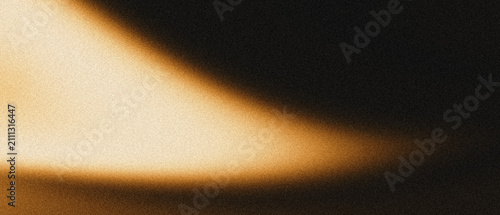 Foto Abstract golden light beam gradient texture with subtle grainy film effect on da