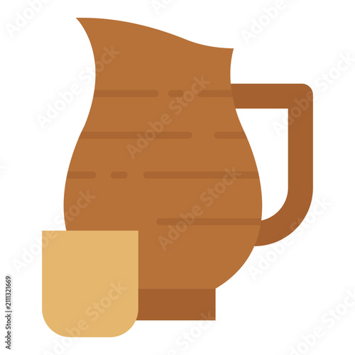 Ceramic Ale Jug Icon