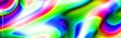 Cuadro en lienzo Experience a Vibrant Abstract Colorful Background that features Smooth Gradients