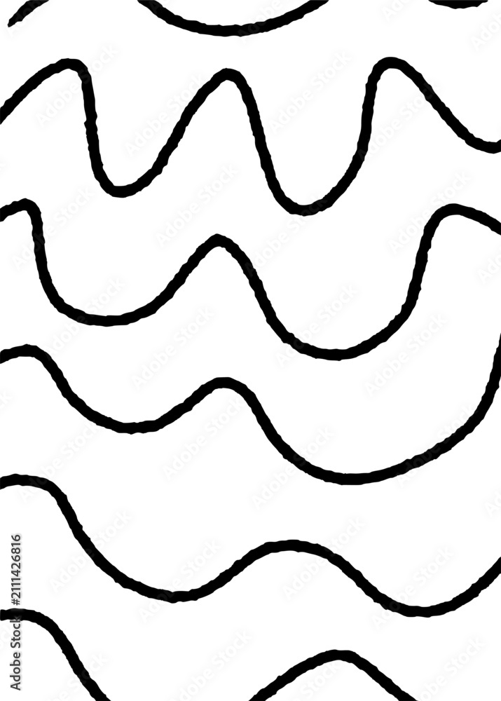 Fototapeta premium abstract black and white background in vector graphics