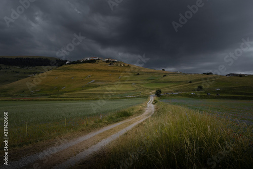 Foto Paesagggio di campagna Castelluccio