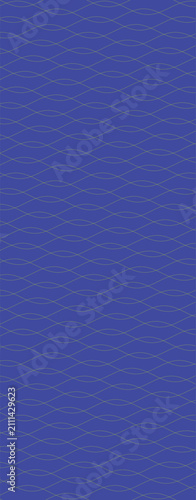 Dark blue geometric wave pattern silhouette with sharp edges and smooth curves