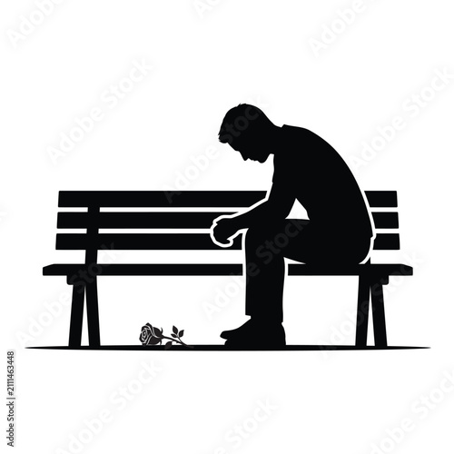 Fotografie A Lonely Man